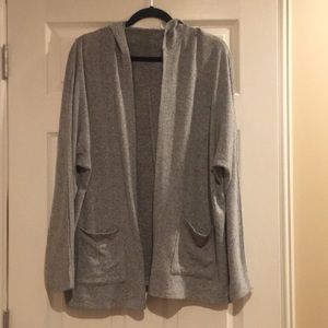 American Eagle XL hooded cardigan